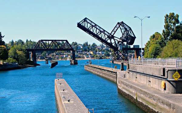 西雅图包车西贡水闸（Hiram M. Chittenden Locks